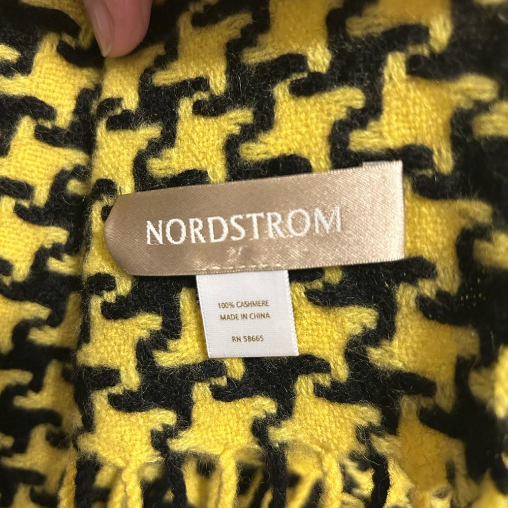 Large scarf, 100 percent cashmere - Picture 4 of 5